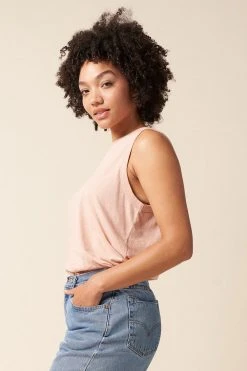 The Standard Stitch Vintage Tank - Pale Pink Best Sellers
