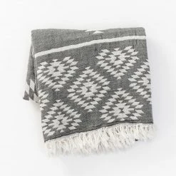 Amante Marketplace Theoria Kilim Turkish Throw Blanket Home Goods