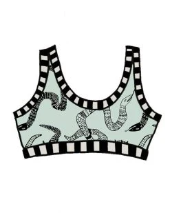 Thunderpants USA Sketchy Snakes Bralette Underwear + Bras