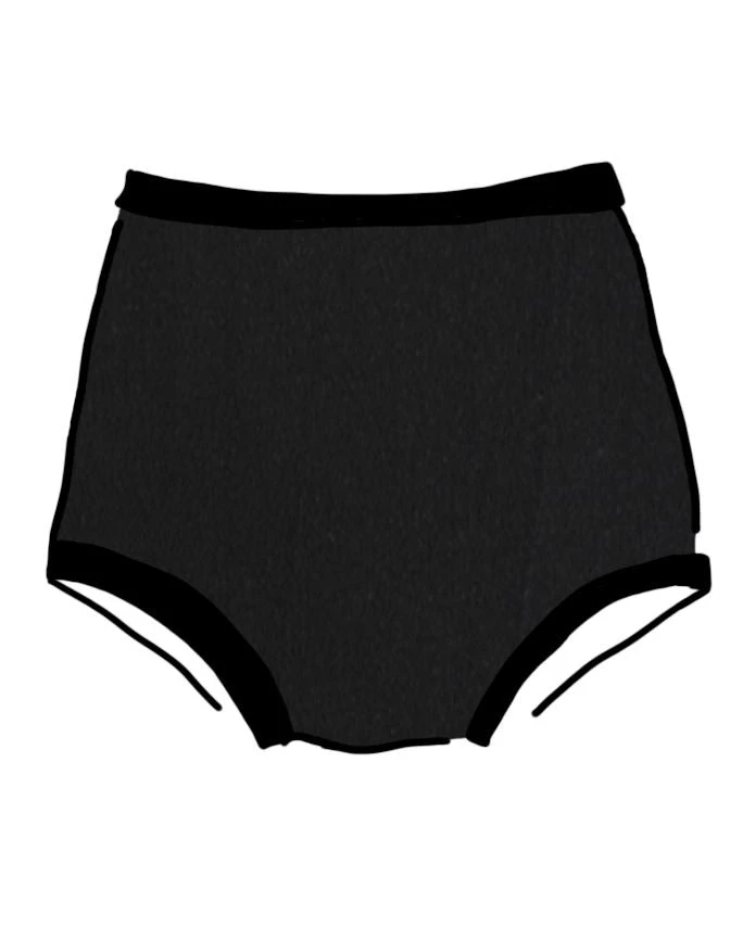Thunderpants USA Plain Black Sky Rise Underwear 5 Thunderpants USA Plain Black Sky Rise Underwear