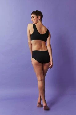 Thunderpants USA Plain Black Bralette Best Sellers