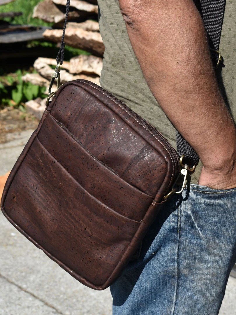 Tiradia Cork Voyager Cork Satchel 3 Tiradia Cork Voyager Cork Satchel