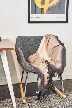 Studio Variously Home Goods Toast Merino Throw Blanket