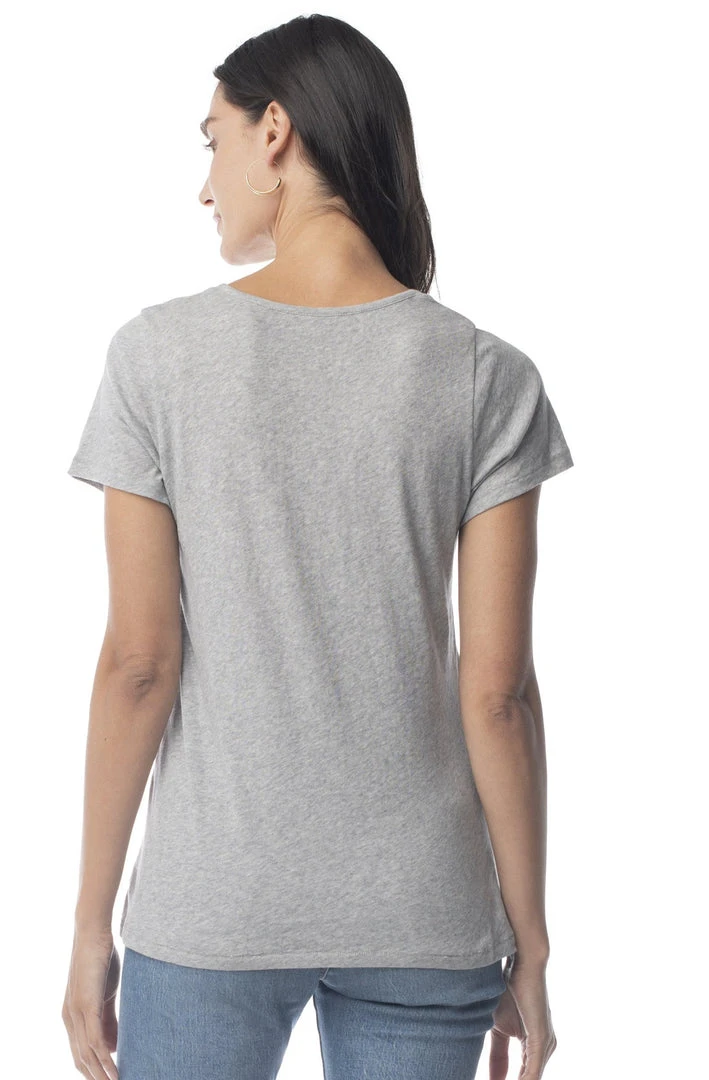 Synergy Organic Clothing Ultimate Tee - Heather Gray 4 Synergy Organic Clothing Ultimate Tee - Heather Gray