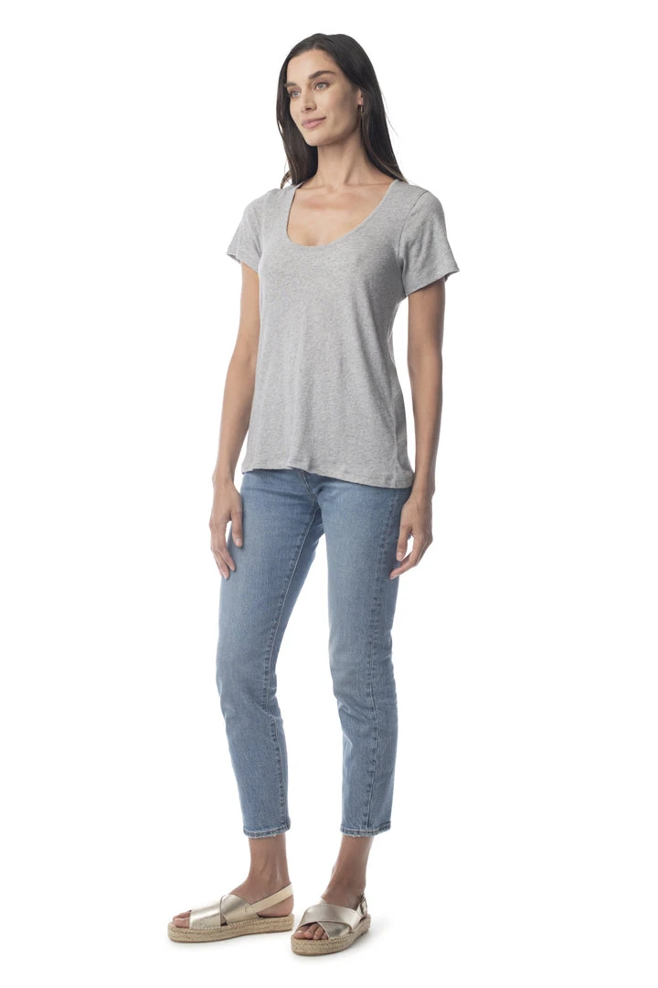 Synergy Organic Clothing Ultimate Tee - Heather Gray 5 Synergy Organic Clothing Ultimate Tee - Heather Gray