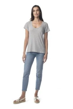 Synergy Organic Clothing Ultimate Tee - Heather Gray 10 Synergy Organic Clothing Ultimate Tee - Heather Gray