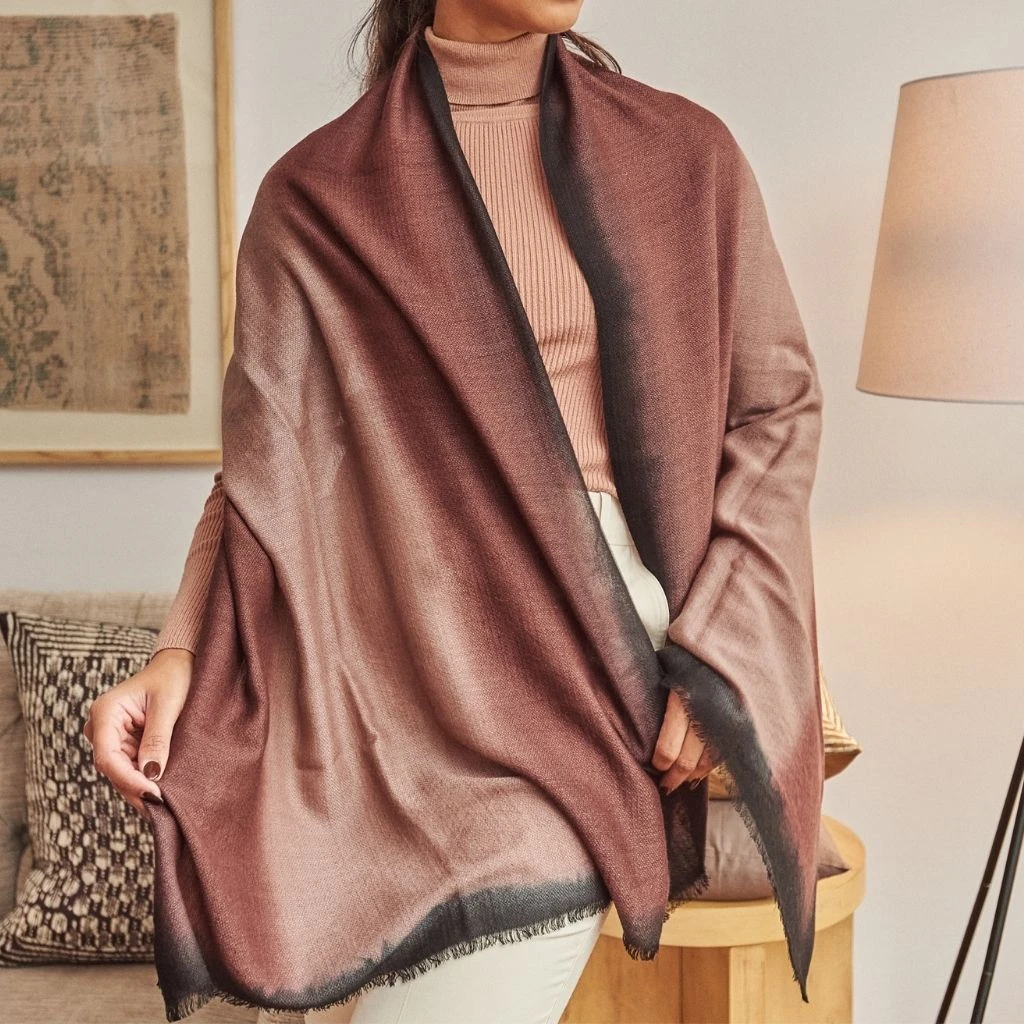 Studio Variously Accessories Umbra Mink Cashmere Scarf 6 Studio Variously Accessories Umbra Mink Cashmere Scarf