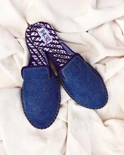 ONE432 Recycled Unisex Slippers - Cobain Denim