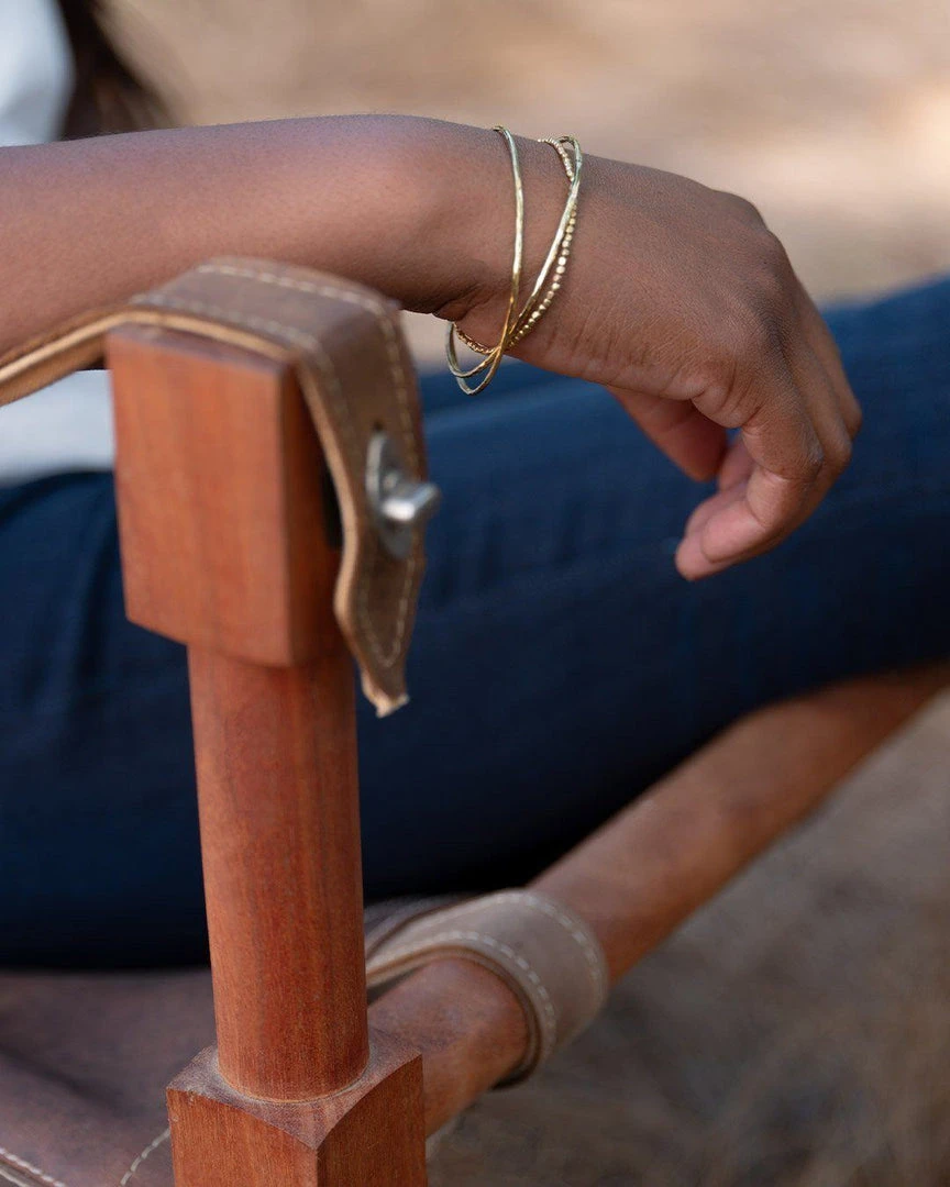 Nisolo Best Sellers Upcycled Thin Hammered Bangle 5 Nisolo Best Sellers Upcycled Thin Hammered Bangle