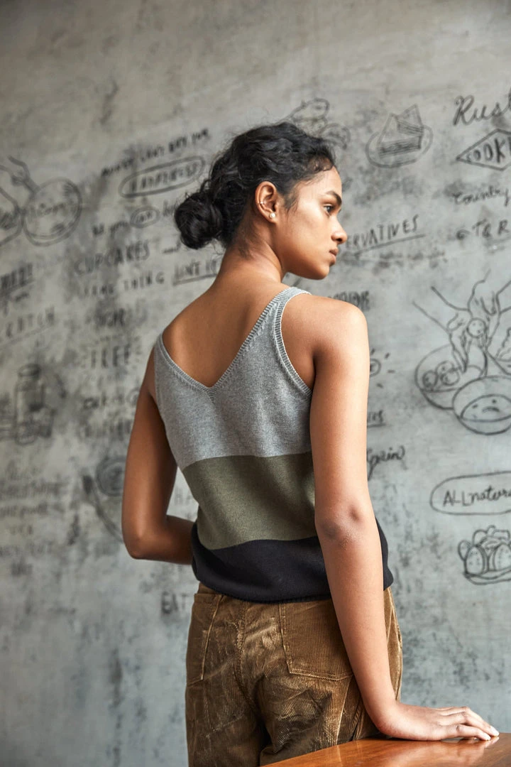 No Nasties V-Neck Knit Tank Clothing 7 No Nasties V-Neck Knit Tank Clothing