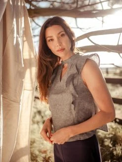 Valani Clothing Leang Hemp Top