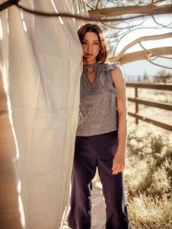 Valani Clothing Leang Hemp Top