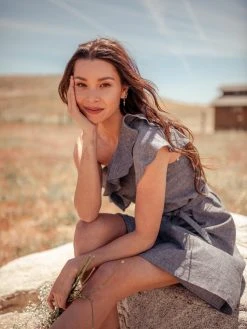 Valani Clothing Sokha Hemp Midi Dress