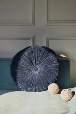 Casa Amarosa Velvet Round Throw Pillow Home Goods