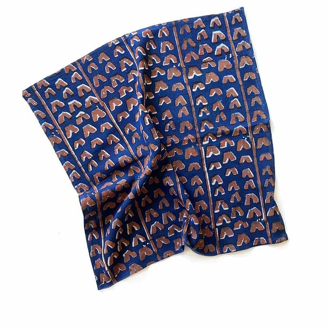 Ichcha Vera Blue Napkin Set 5 Ichcha Vera Blue Napkin Set