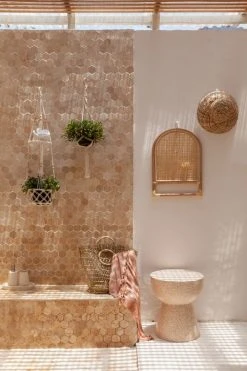 Village Thrive Arch Rattan Jewelry Hanger Home Goods