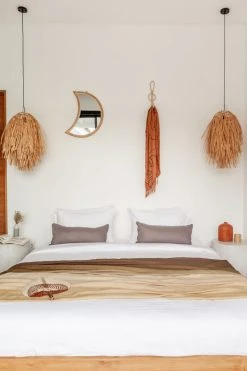 Village Thrive Banyak Rattan Wall Hook Set Home Goods
