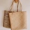 Village Thrive Accessories Bela Rattan Tote Bag