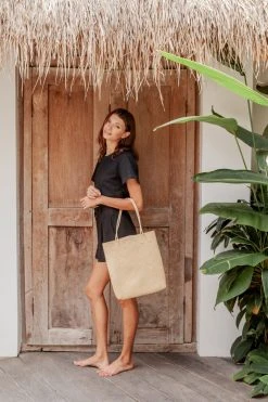 Village Thrive Accessories Bela Rattan Tote Bag 11 Village Thrive Accessories Bela Rattan Tote Bag