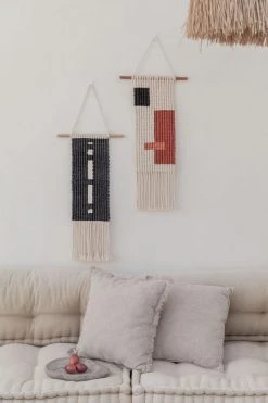 Village Thrive Block Macrame Wall Hanging Home Goods 10 Village Thrive Block Macrame Wall Hanging Home Goods
