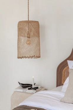 Village Thrive Borneo Rattan Pendant Lamp Shade