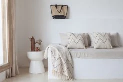 Village Thrive Black Zig Zag Blanket Home Goods 9 Village Thrive Black Zig Zag Blanket Home Goods