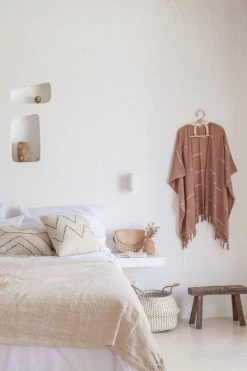 Village Thrive Natural Tone Throw Blanket