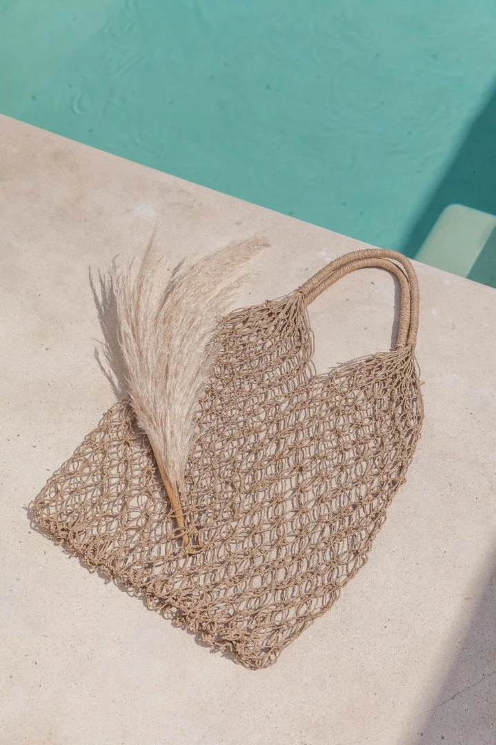 Village Thrive Accessories Natural Net Market Tote Bag 3 Village Thrive Accessories Natural Net Market Tote Bag