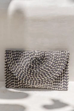 Village Thrive Ombre Rattan Clutch Bag Accessories