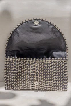 Village Thrive Ombre Rattan Clutch Bag Accessories