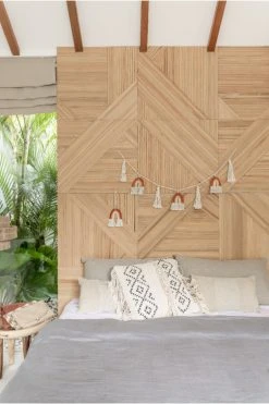 Village Thrive Home Goods Rainbow Macrame Garland