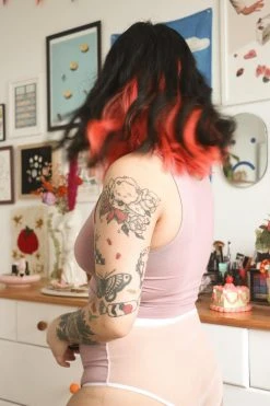 Mary Young Wallace Bamboo Crop Top New Arrivals