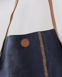 Will & Atlas Archer Jute Tote - Indigo Accessories