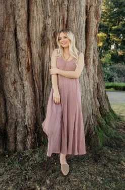 Mien Willow Wide Rib Jumpsuit Clothing 16 Mien Willow Wide Rib Jumpsuit Clothing