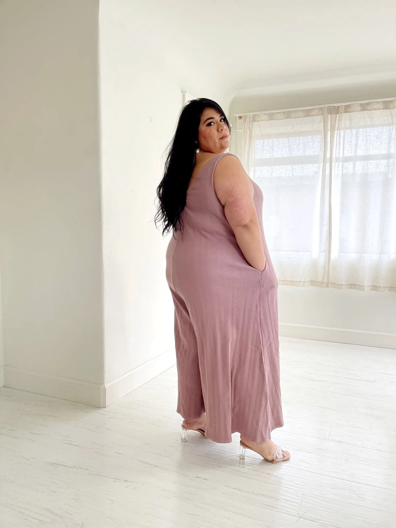 Mien Willow Wide Rib Jumpsuit Clothing 9 Mien Willow Wide Rib Jumpsuit Clothing