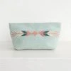 MZ Fair Trade Wind + Arrows Wool Clutch Bag Accessories