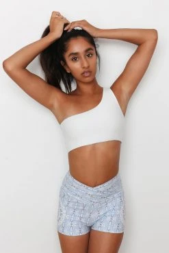 Wolven Reversible One Shoulder Recycled Top - Aquarius Activewear + Athleisure 20 Wolven Reversible One Shoulder Recycled Top - Aquarius Activewear + Athleisure