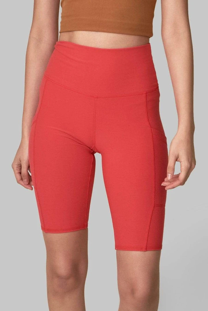 Wolven Best Sellers Recycled Bike Short With Pockets - Cayenne 10 Wolven Best Sellers Recycled Bike Short With Pockets - Cayenne