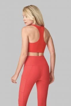 Wolven Recycled Yoga Top - Cayenne Activewear + Athleisure