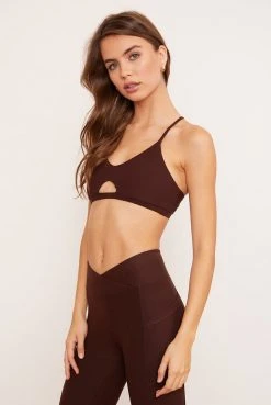Wolven Reversible Crisscross Recycled Bra - Chai Activewear + Athleisure 11 Wolven Reversible Crisscross Recycled Bra - Chai Activewear + Athleisure