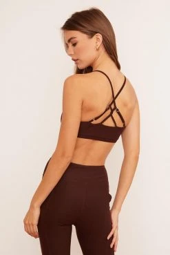 Wolven Reversible Crisscross Recycled Bra - Chai Activewear + Athleisure 15 Wolven Reversible Crisscross Recycled Bra - Chai Activewear + Athleisure