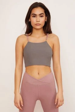 Wolven Reversible Crisscross Four-Way Recycled Top - Salt 21 Wolven Reversible Crisscross Four-Way Recycled Top - Salt