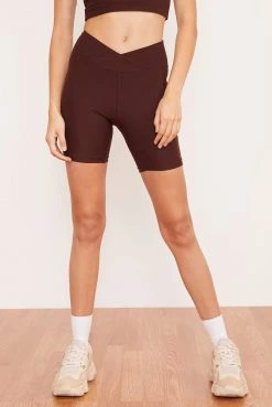 Wolven Recycled Midi Bike Short - Chai