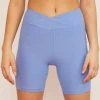 Wolven Recycled Midi Bike Short - Juniper 2 Wolven Recycled Midi Bike Short - Juniper