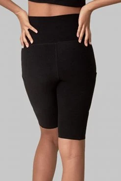 Wolven Recycled Bike Short With Pockets - Onyx Best Sellers