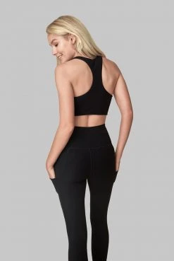 Wolven Recycled Yoga Top - Onyx Activewear + Athleisure