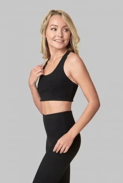 Wolven Recycled Yoga Top - Onyx Activewear + Athleisure