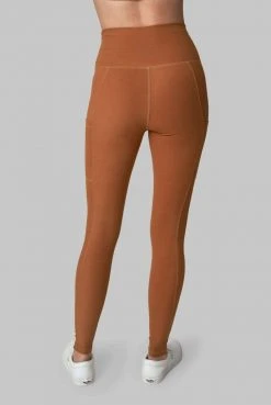 Wolven Recycled Legging With Pockets- Turmeric Best Sellers