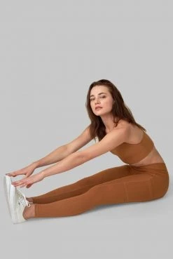 Wolven Recycled Legging With Pockets- Turmeric Best Sellers