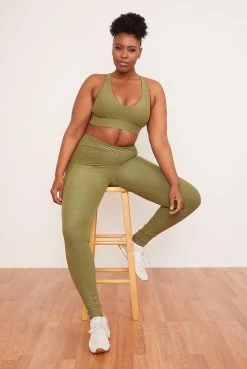 Wolven Recycled Racerback Bra - Eucalyptus Activewear + Athleisure 8 Wolven Recycled Racerback Bra - Eucalyptus Activewear + Athleisure